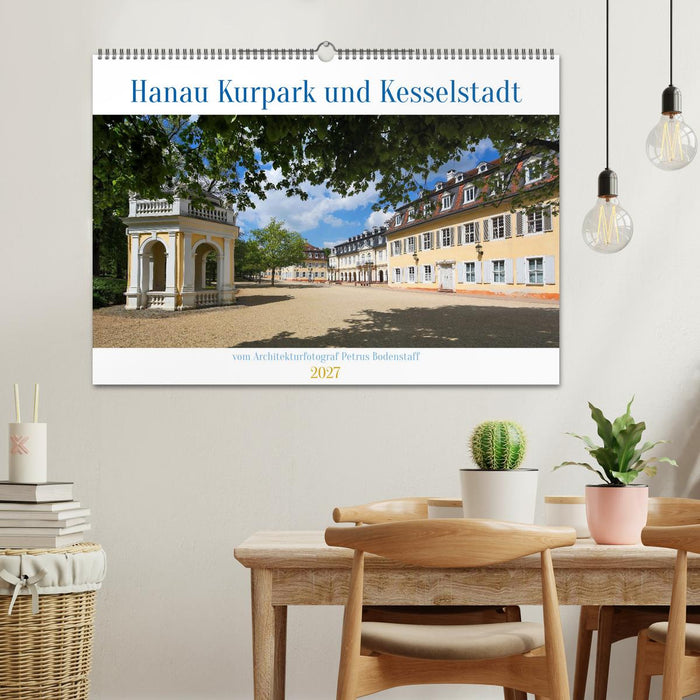 Hanau Kurpark und Kesselstadt (CALVENDO Wandkalender 2027)