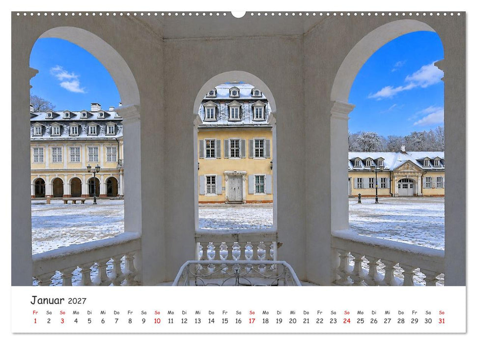 Hanau Kurpark und Kesselstadt (CALVENDO Wandkalender 2027)