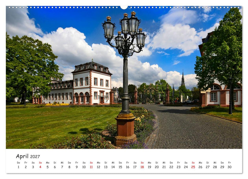 Hanau Kurpark und Kesselstadt (CALVENDO Wandkalender 2027)