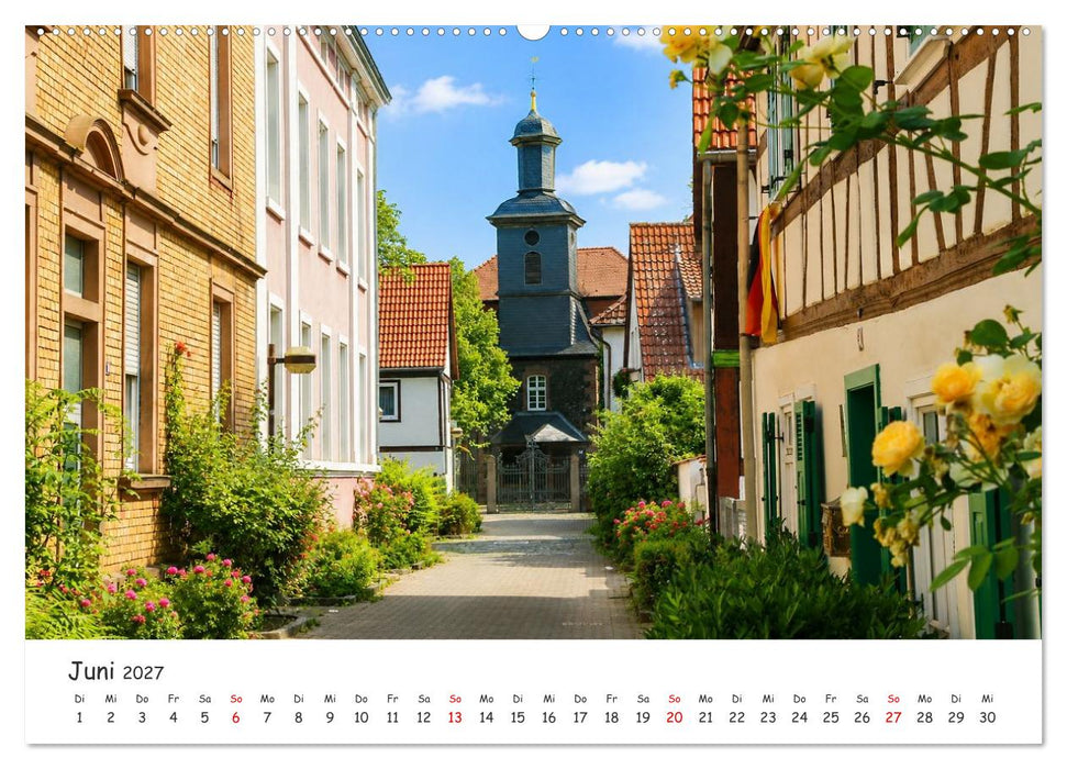 Hanau Kurpark und Kesselstadt (CALVENDO Wandkalender 2027)