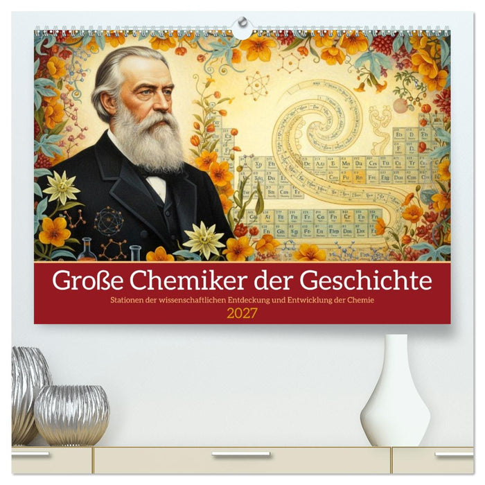 Große Chemiker der Geschichte (CALVENDO Premium Wandkalender 2027)