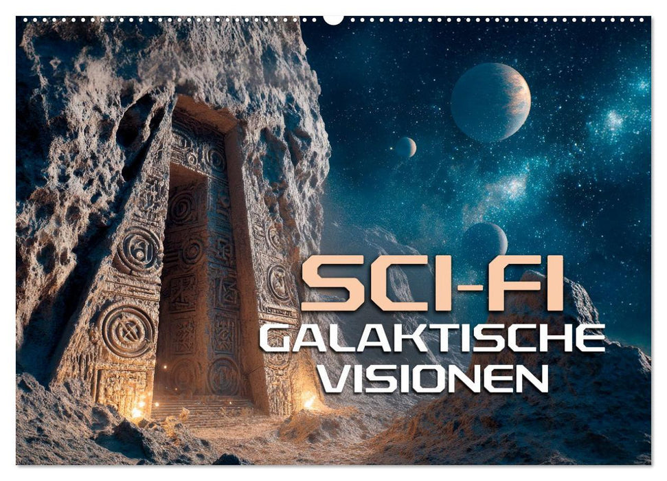 Sci-Fi - Galaktische Visionen (CALVENDO Wandkalender 2027)