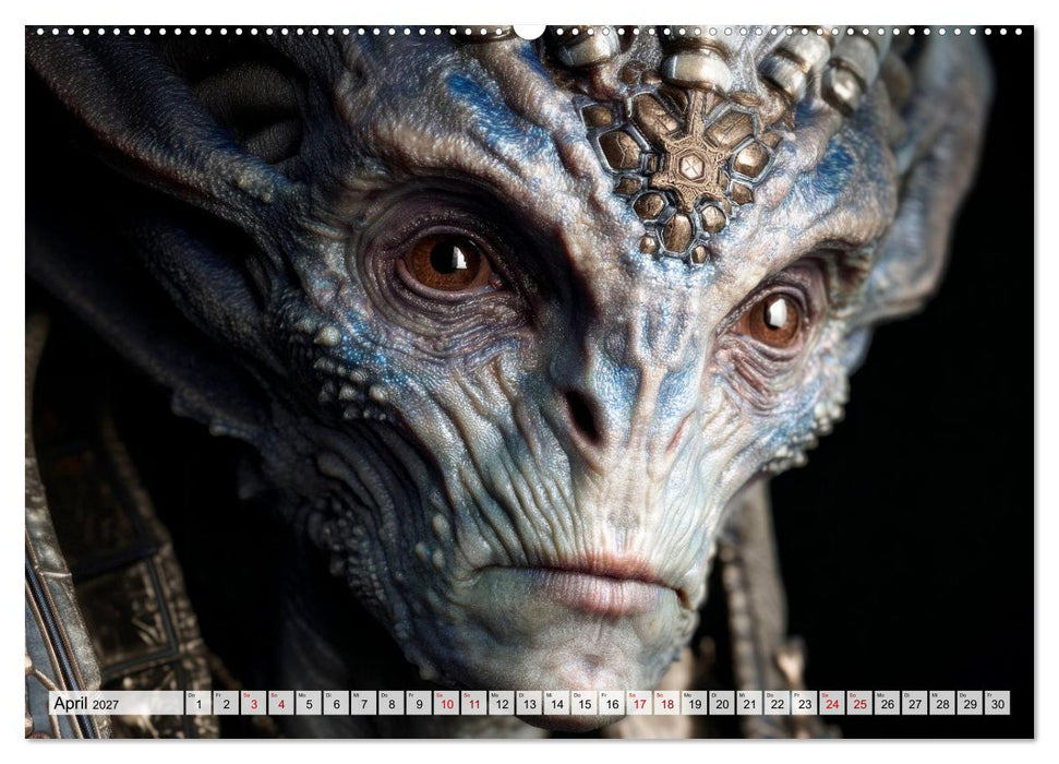 Sci-Fi - Galaktische Visionen (CALVENDO Wandkalender 2027)