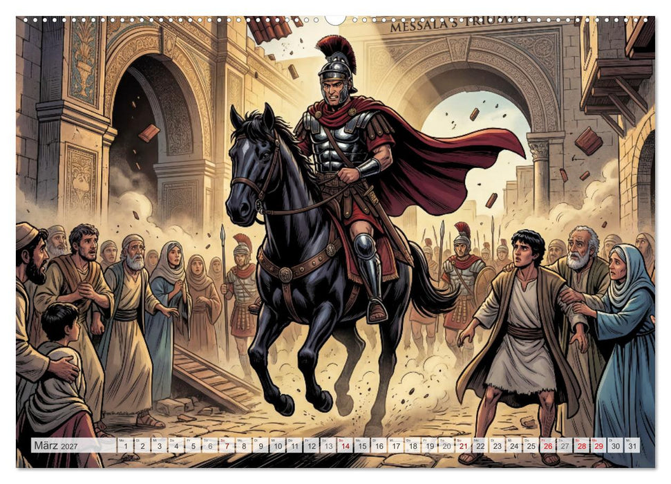 Ben Hur – Wege durch Feuer und Freiheit (CALVENDO Wandkalender 2027)