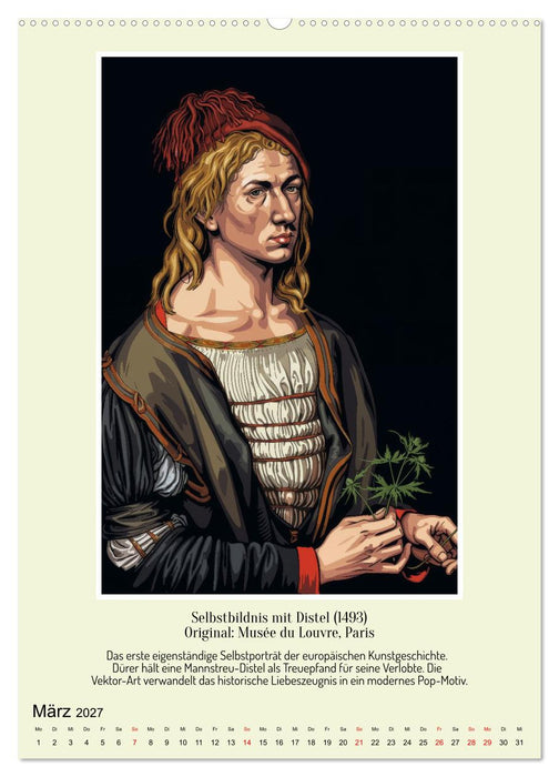 Das Gesicht der Renaissance (CALVENDO Premium Wandkalender 2027)