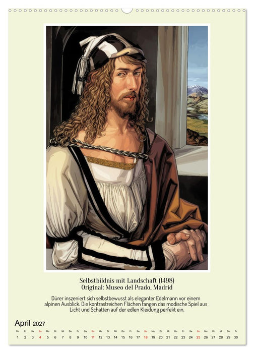 Das Gesicht der Renaissance (CALVENDO Premium Wandkalender 2027)