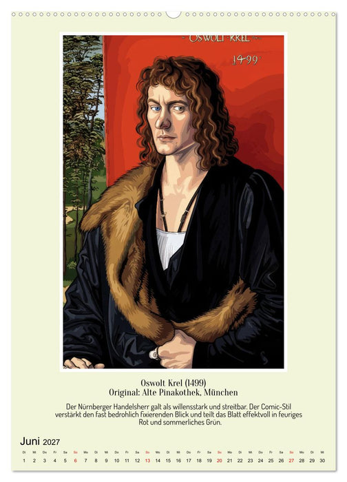Das Gesicht der Renaissance (CALVENDO Premium Wandkalender 2027)