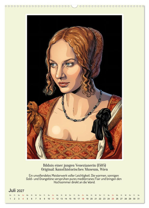 Das Gesicht der Renaissance (CALVENDO Premium Wandkalender 2027)