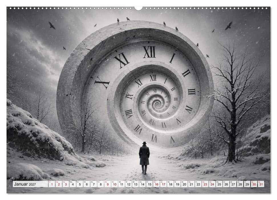 Fantastische Illusionen - Mystischer Kunstkalender (CALVENDO Premium Wandkalender 2027)