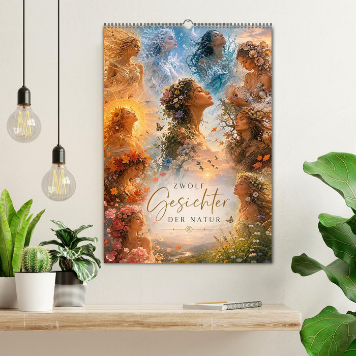 Zwölf Gesichter der Natur (CALVENDO Wandkalender 2027)