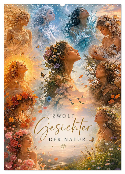 Zwölf Gesichter der Natur (CALVENDO Wandkalender 2027)
