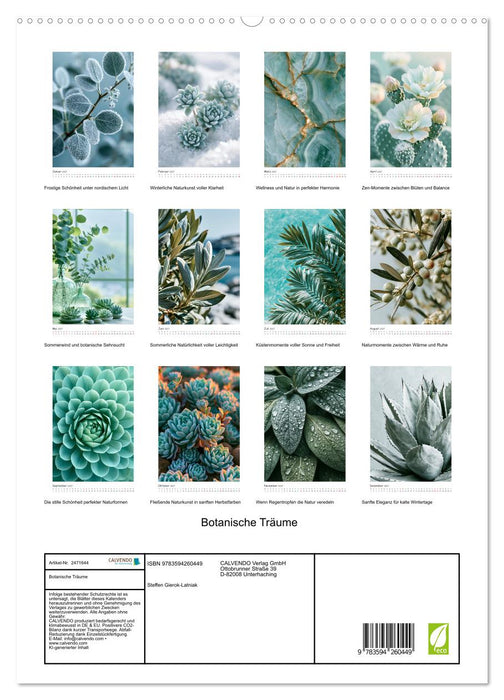 Botanische Träume (CALVENDO Premium Wandkalender 2027)