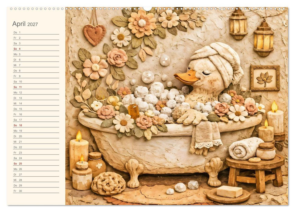 Wenn Zuhause ein Gefühl ist - Zwölf tierische Wohlfühlmomente voller Wärme (CALVENDO Wandkalender 2027)