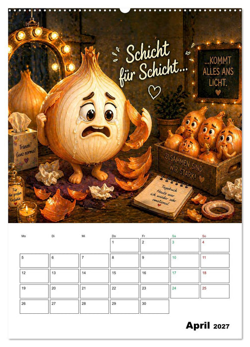 Frucht & Gemüse mit Gefühl (CALVENDO Premium Wandkalender 2027)