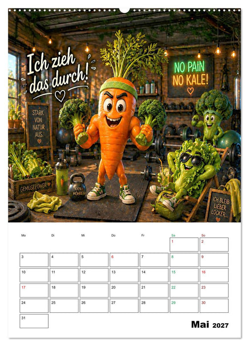 Frucht & Gemüse mit Gefühl (CALVENDO Premium Wandkalender 2027)