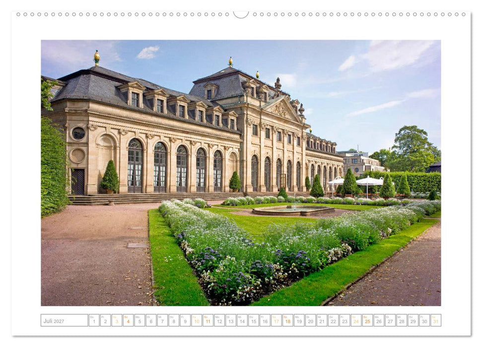 Fulda - Kleinod zwischen Rhön und Vogelsberg (CALVENDO Premium Wandkalender 2027)