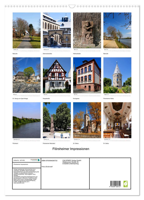 Flörsheimer Impressionen (CALVENDO Wandkalender 2027)