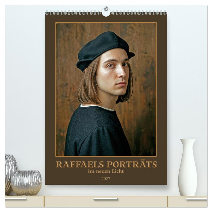 Raffaels Porträts im neuen Licht (CALVENDO Premium Wandkalender 2027)