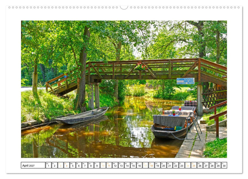 Spreewald Natur und Kulturlandschaft (CALVENDO Premium Wandkalender 2027)