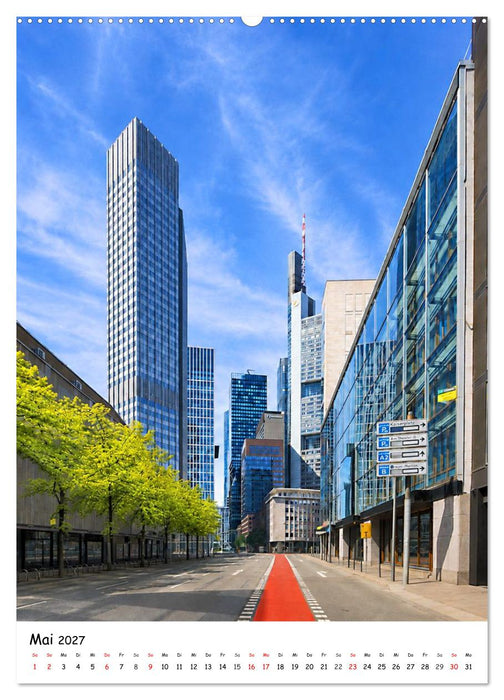Frankfurter Hochhäuser (CALVENDO Wandkalender 2027)