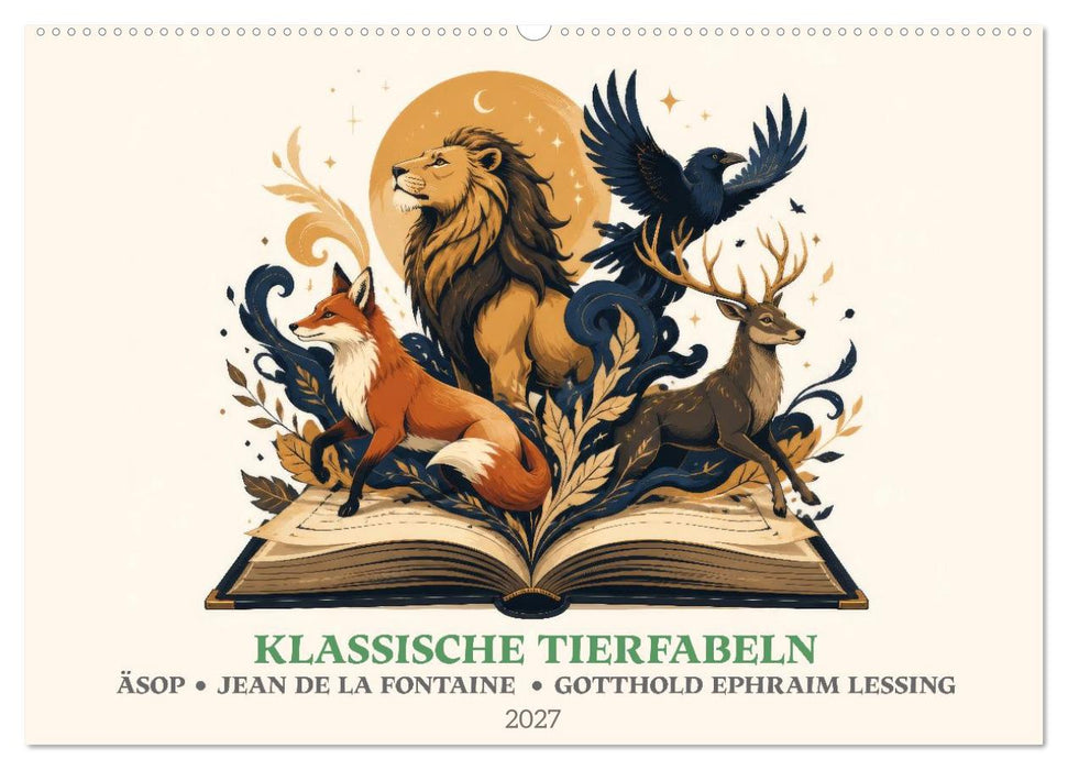 Klassische Tierfabeln (CALVENDO Wandkalender 2027)