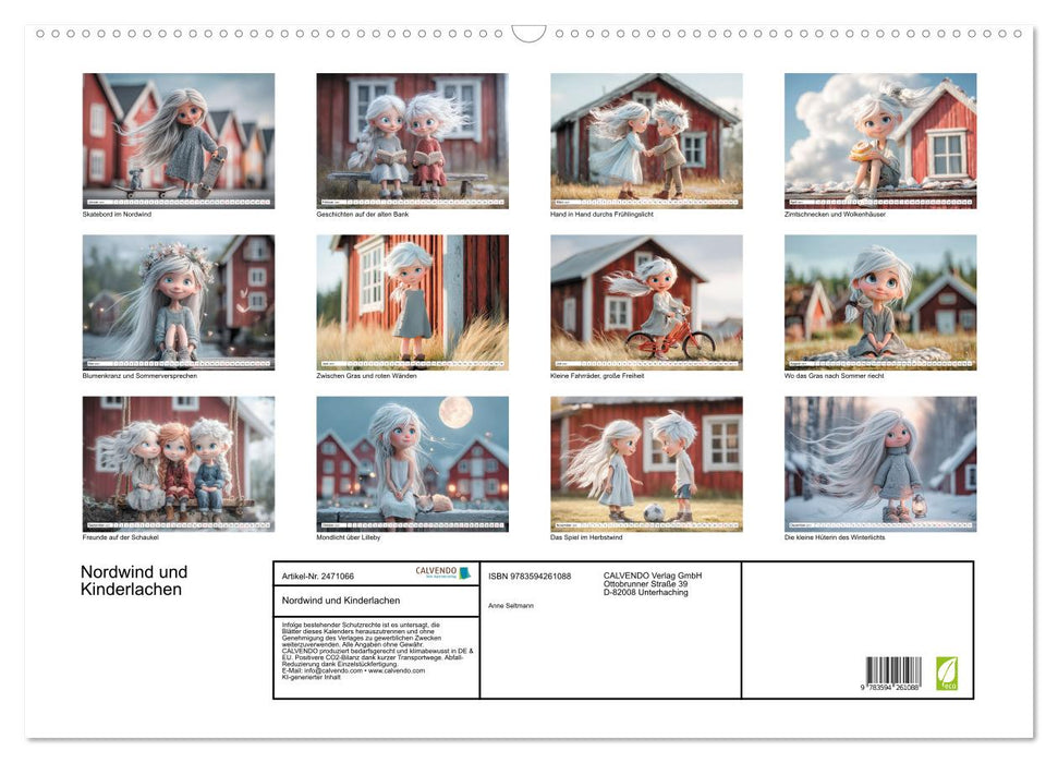 Nordwind und Kinderlachen (CALVENDO Wandkalender 2027)