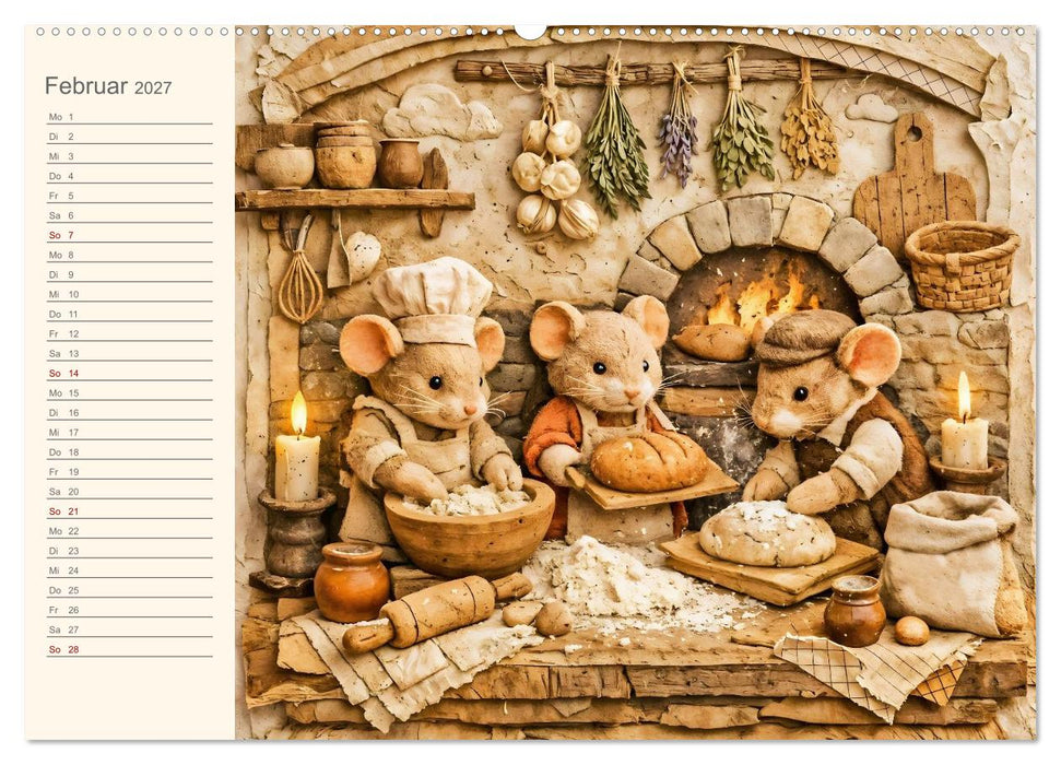 Wenn Zuhause ein Gefühl ist - Zwölf tierische Wohlfühlmomente voller Wärme (CALVENDO Premium Wandkalender 2027)