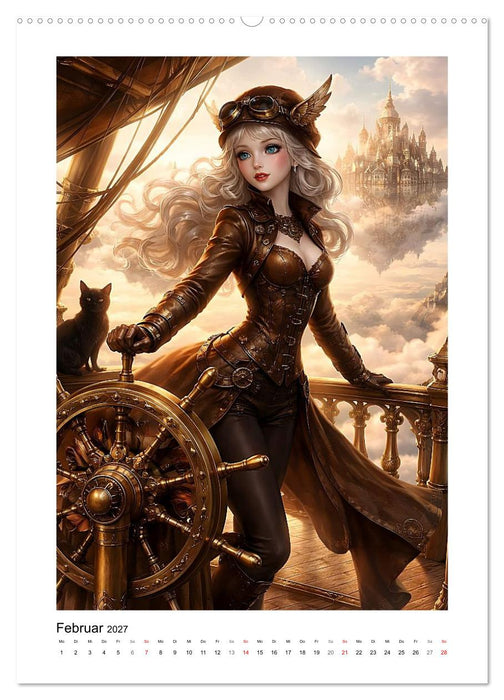 Miss Elaras seltsame Berufe (CALVENDO Premium Wandkalender 2027)