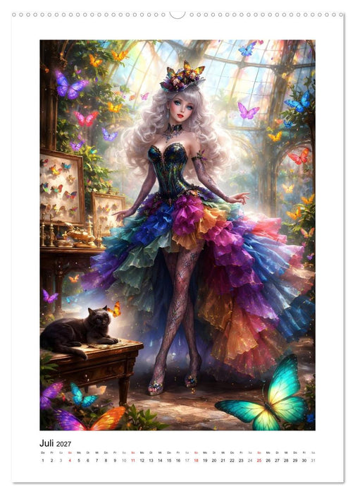 Miss Elaras seltsame Berufe (CALVENDO Premium Wandkalender 2027)