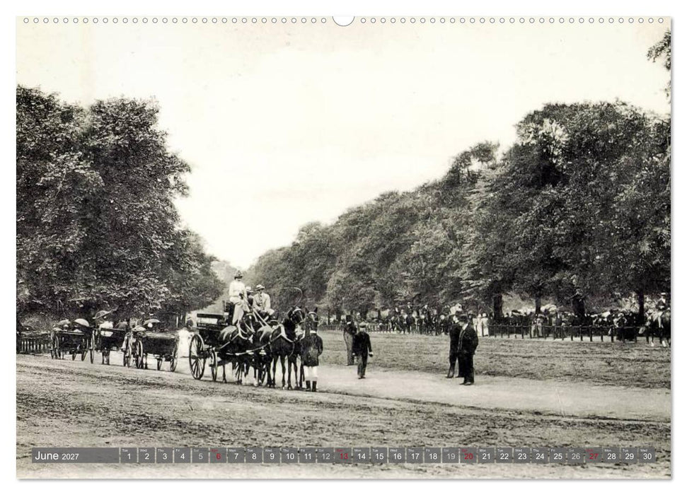 London's Old Beauty on historical photographs (CALVENDO Monthly Calendar 2027)