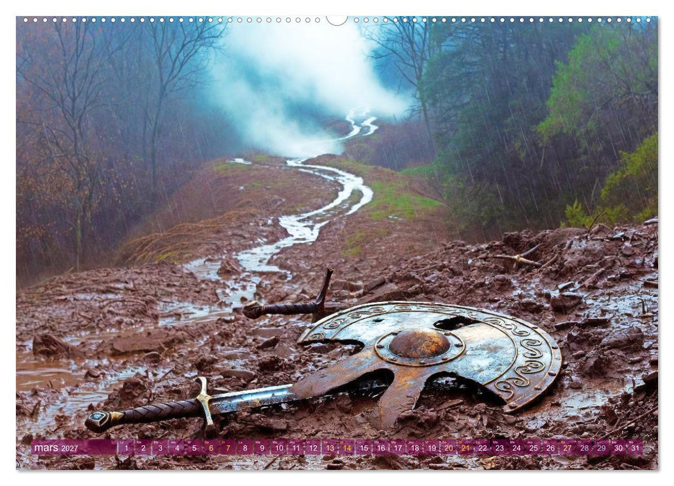 Ombre Celtique (CALVENDO Calendrier mensuel 2027)
