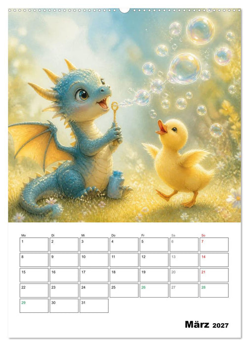 Herzensmomente im Zauberland (CALVENDO Wandkalender 2027)