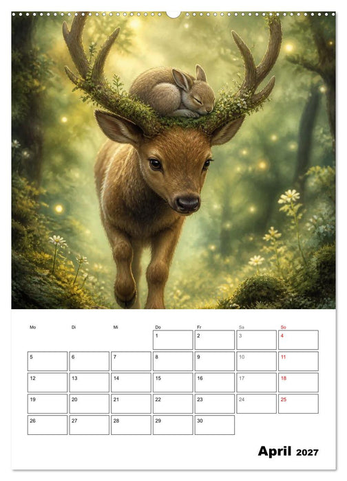 Herzensmomente im Zauberland (CALVENDO Wandkalender 2027)