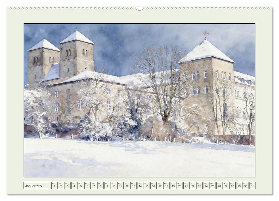 Sightseeing im Kreis Coesfeld (CALVENDO Premium Wandkalender 2027)