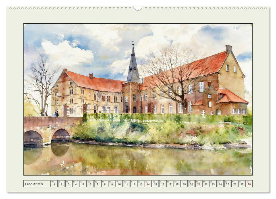 Sightseeing im Kreis Coesfeld (CALVENDO Premium Wandkalender 2027)