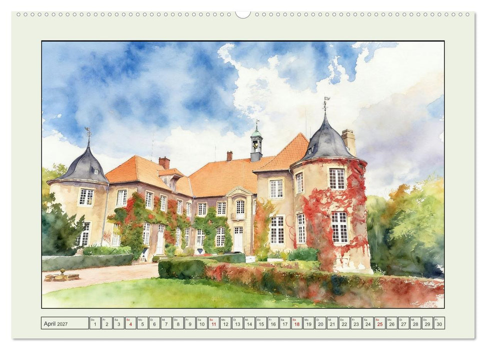 Sightseeing im Kreis Coesfeld (CALVENDO Premium Wandkalender 2027)