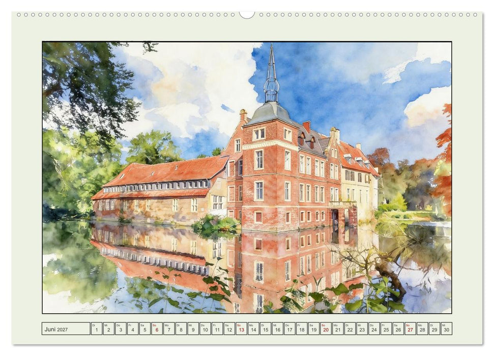 Sightseeing im Kreis Coesfeld (CALVENDO Premium Wandkalender 2027)