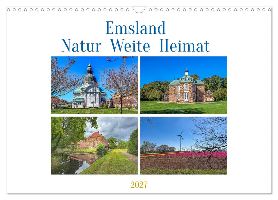 Emsland - Natur Weite Heimat (CALVENDO Wandkalender 2027)