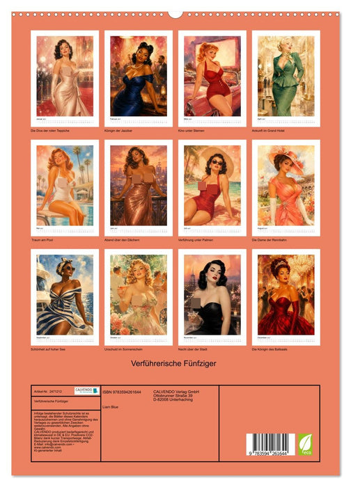 Verführerische Fünfziger (CALVENDO Premium Wandkalender 2027)