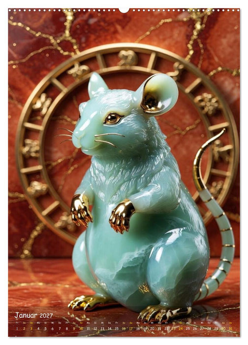 ZODIAK JADE IMPERIAL (CALVENDO Premium Wandkalender 2027)