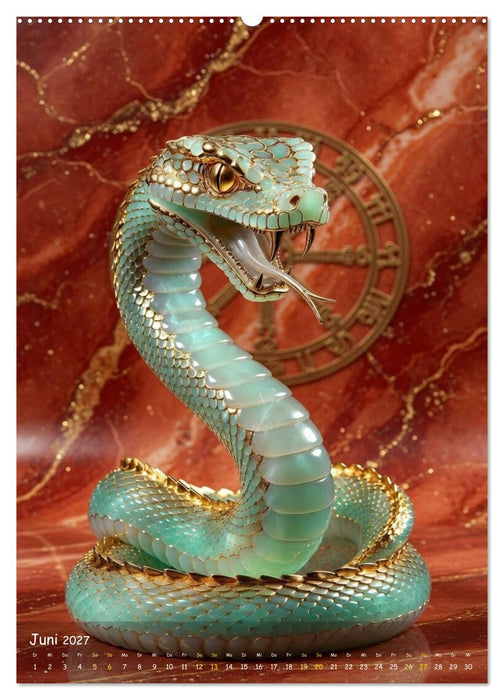 ZODIAK JADE IMPERIAL (CALVENDO Premium Wandkalender 2027)