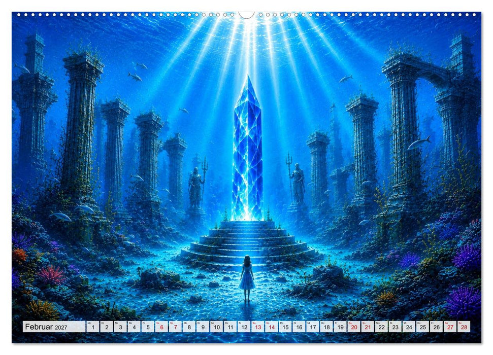 Versunkene Welten – Mystische Tiefen zwischen Traum und Ewigkeit (CALVENDO Premium Wandkalender 2027)