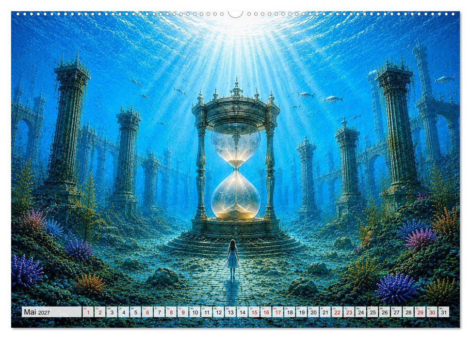 Versunkene Welten – Mystische Tiefen zwischen Traum und Ewigkeit (CALVENDO Premium Wandkalender 2027)