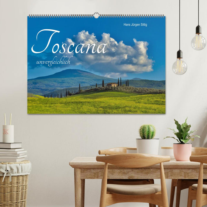 Toskana unvergleichlich (CALVENDO Wandkalender 2027)