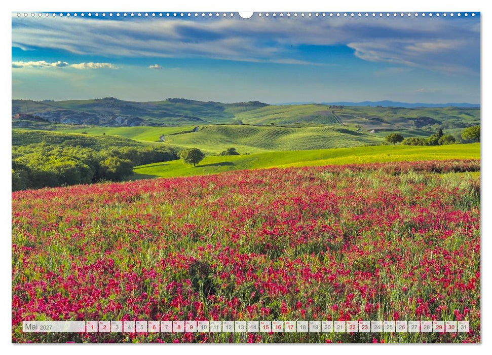 Toskana unvergleichlich (CALVENDO Wandkalender 2027)