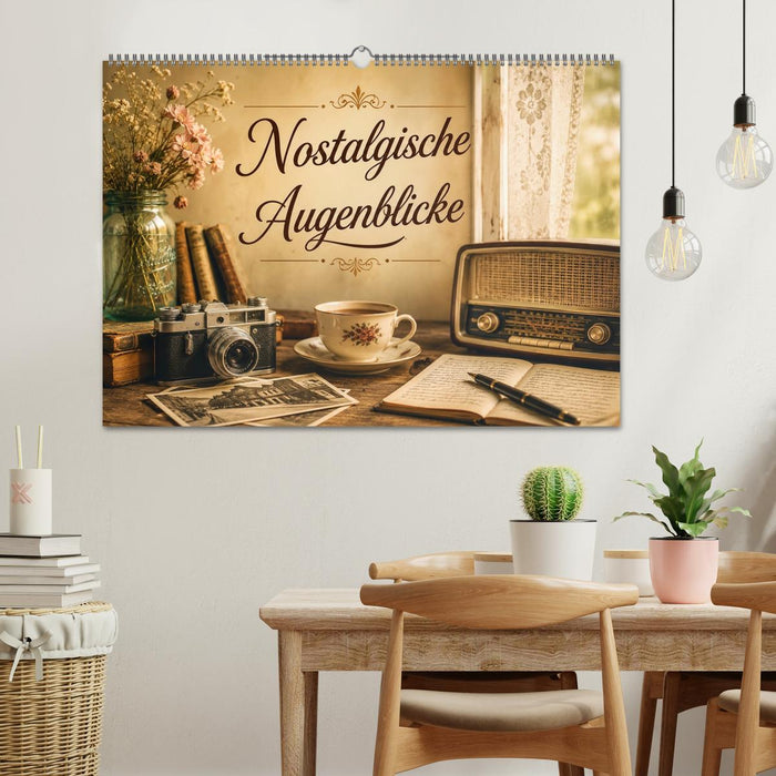 Nostalgische Augenblicke (CALVENDO Wandkalender 2027)