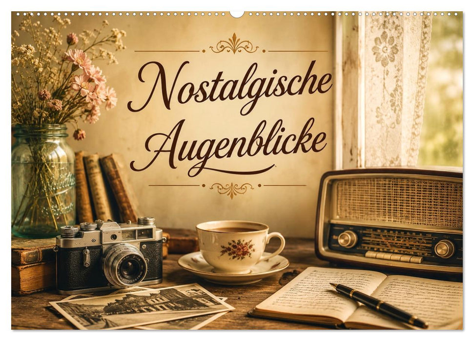 Nostalgische Augenblicke (CALVENDO Wandkalender 2027)