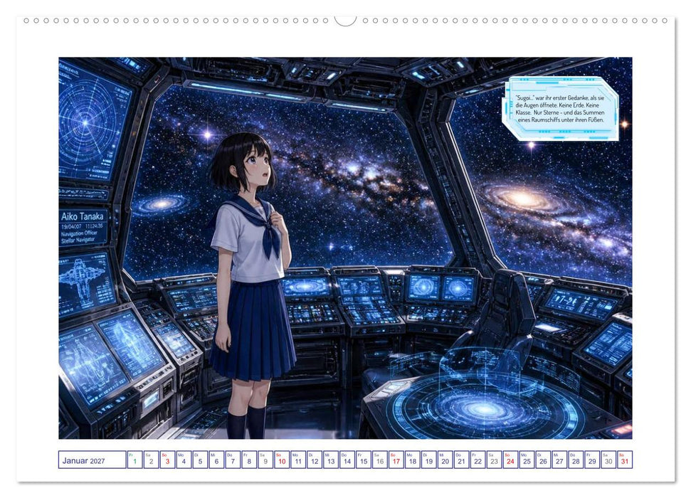 Die Kristalle von Nova Prime (CALVENDO Premium Wandkalender 2027)