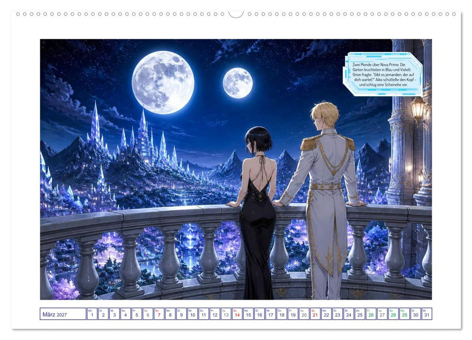 Die Kristalle von Nova Prime (CALVENDO Premium Wandkalender 2027)