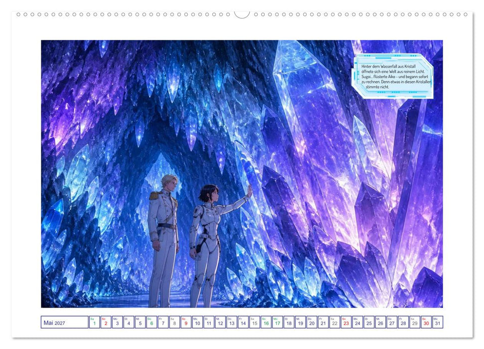 Die Kristalle von Nova Prime (CALVENDO Premium Wandkalender 2027)